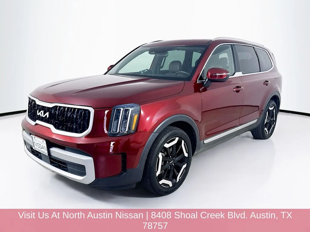 Used 2023 Red Kia EX image 3