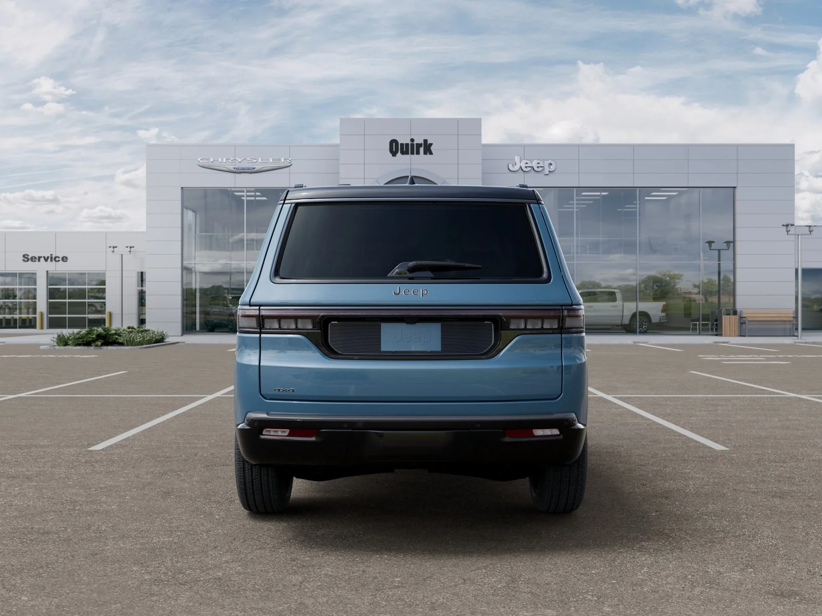 New 2026 Steel Blue Jeep Summit Obsidian image 33