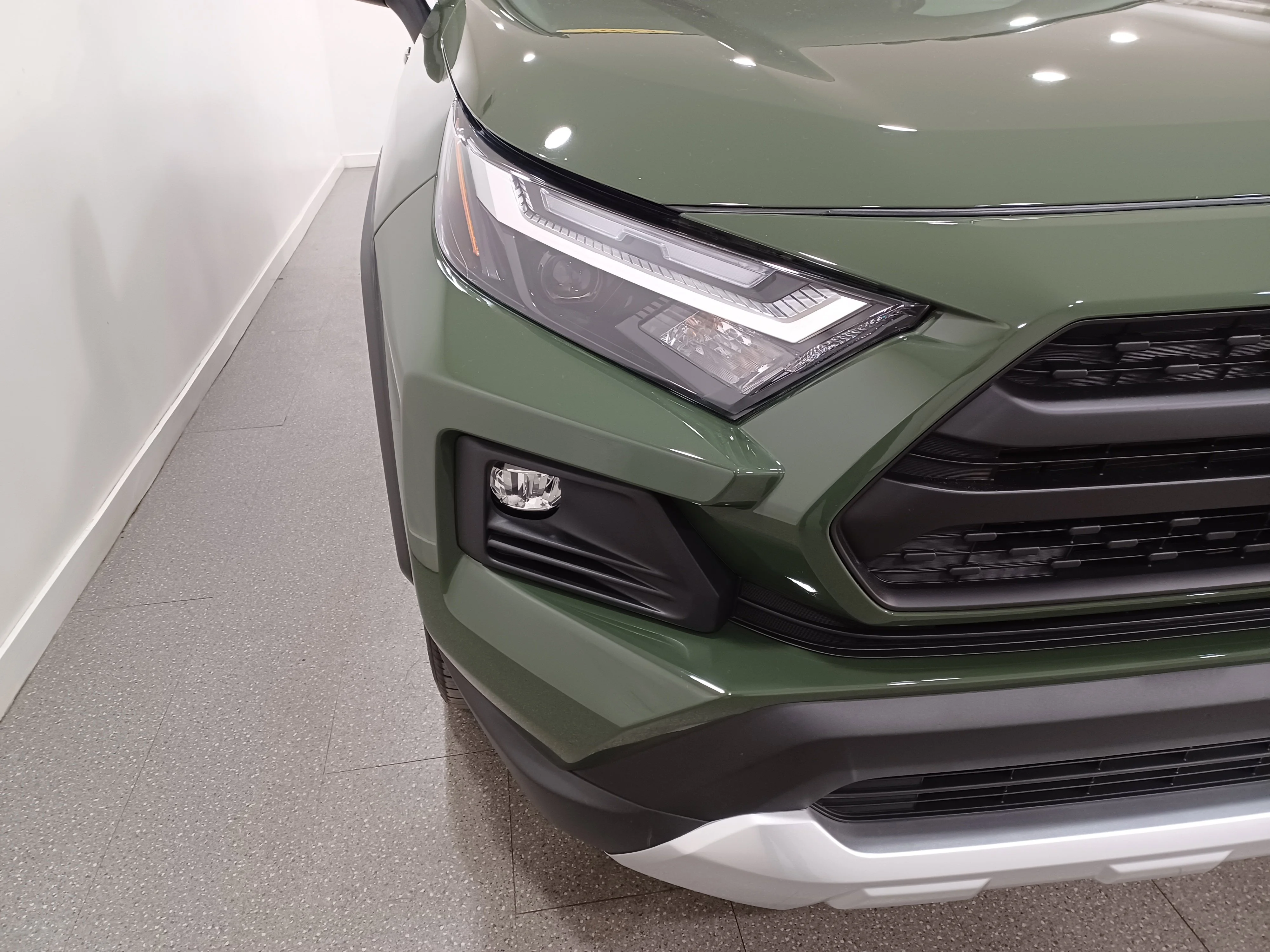 Certified Used 2025 Army Green Toyota Trail AWD* Adaptive Cruise | Htd Leather | Sunroof | Htd Wheel | Blind Spot Detection | Lane Keep image 4