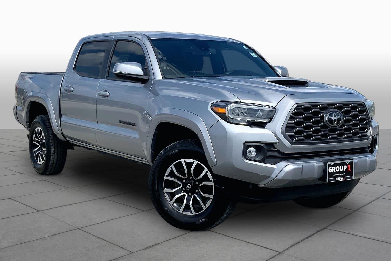 Used 2021 Silver Sky Metallic Toyota TRD Sport image 3