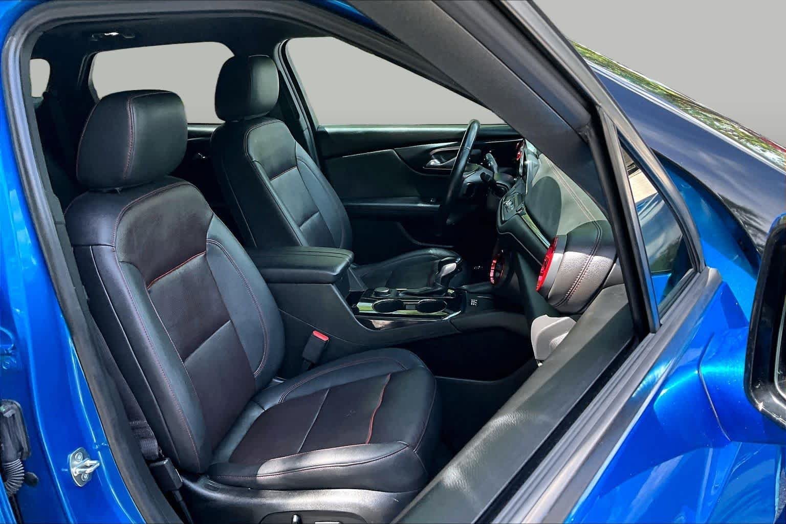 Used 2021 Bright Blue Metallic Chevrolet RS image 9