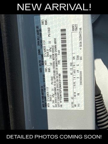 Certified Used 2022 White Metallic Ford XLT image 58