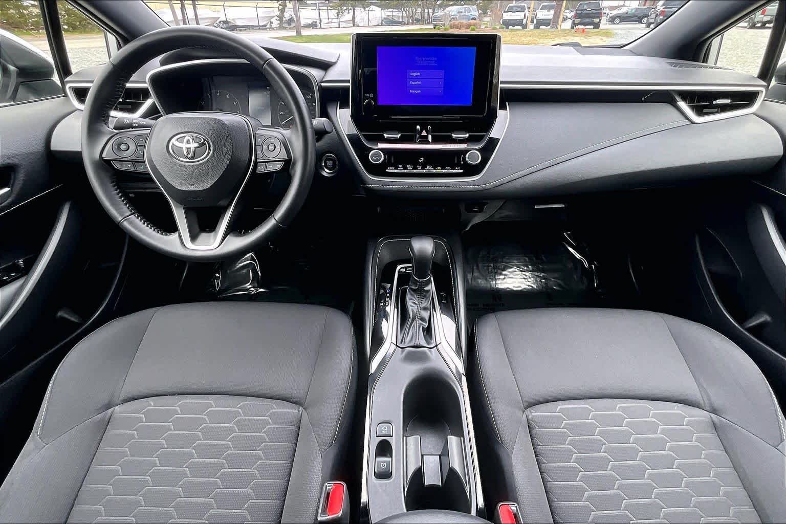 Used 2025 Classic Silver Metallic Toyota SE image 16