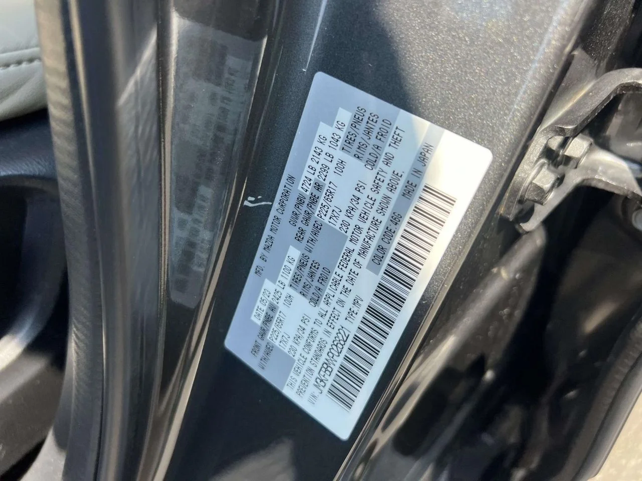 Used 2023 Machine Gray Metallic Mazda 2.5 S Select image 24