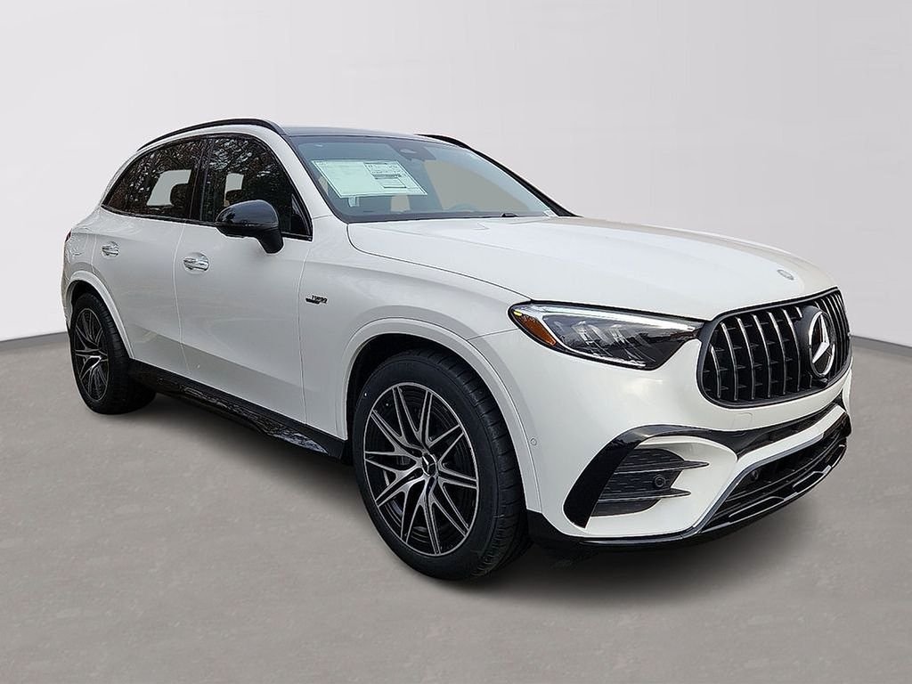 Used 2026 Polar White Mercedes-Benz GLC 43 AMG® image 2