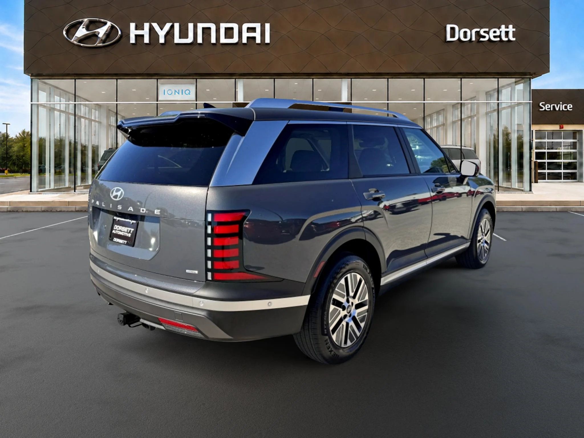 New 2027 Ecotronic Gray Pearl Hyundai SEL Premium 7P image 6