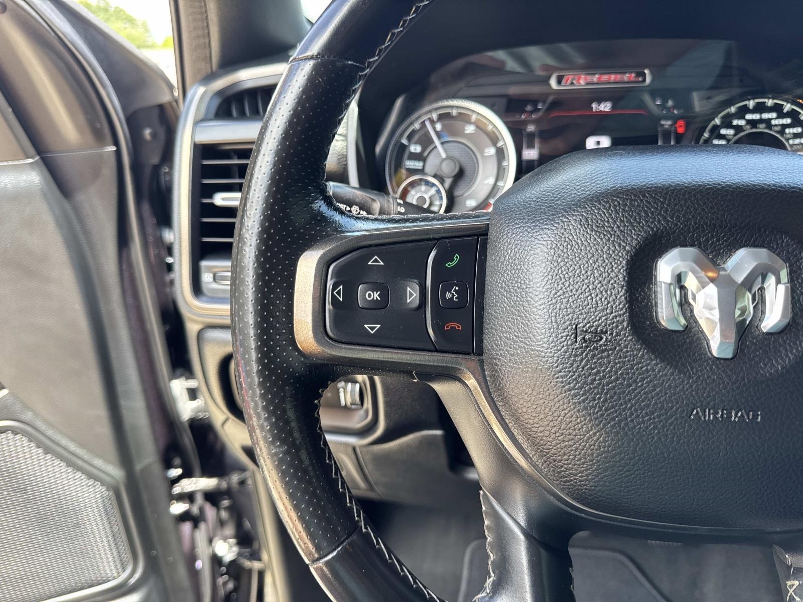 Used 2021 Maximum Steel Metallic Clearcoat Ram Rebel image 22