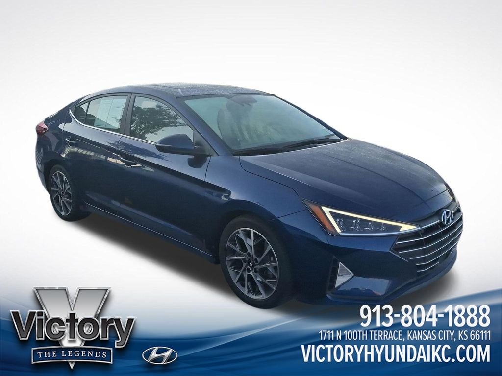 Used 2020 Blue Hyundai Limited image 7