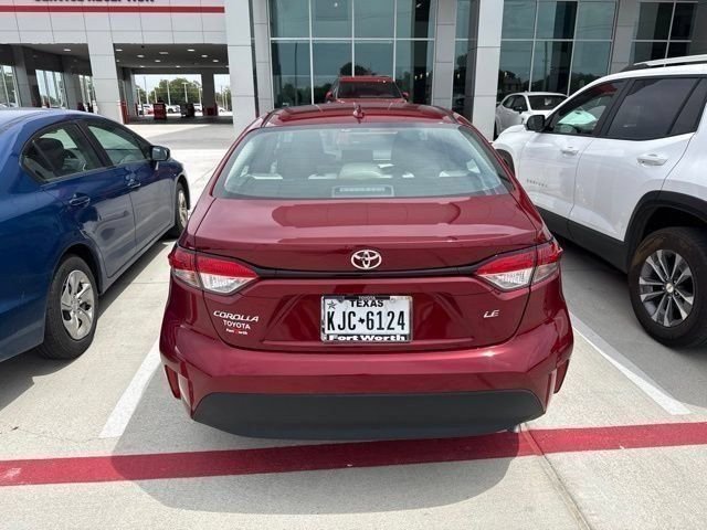 Used 2025 Red Toyota LE image 5
