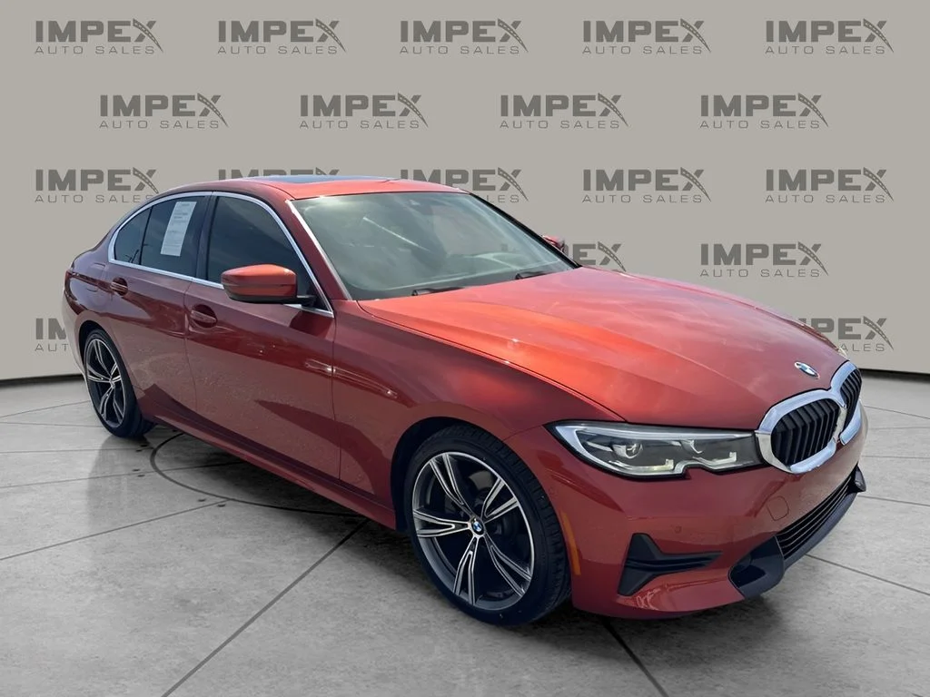 Used 2021 Orange BMW 330i image 7