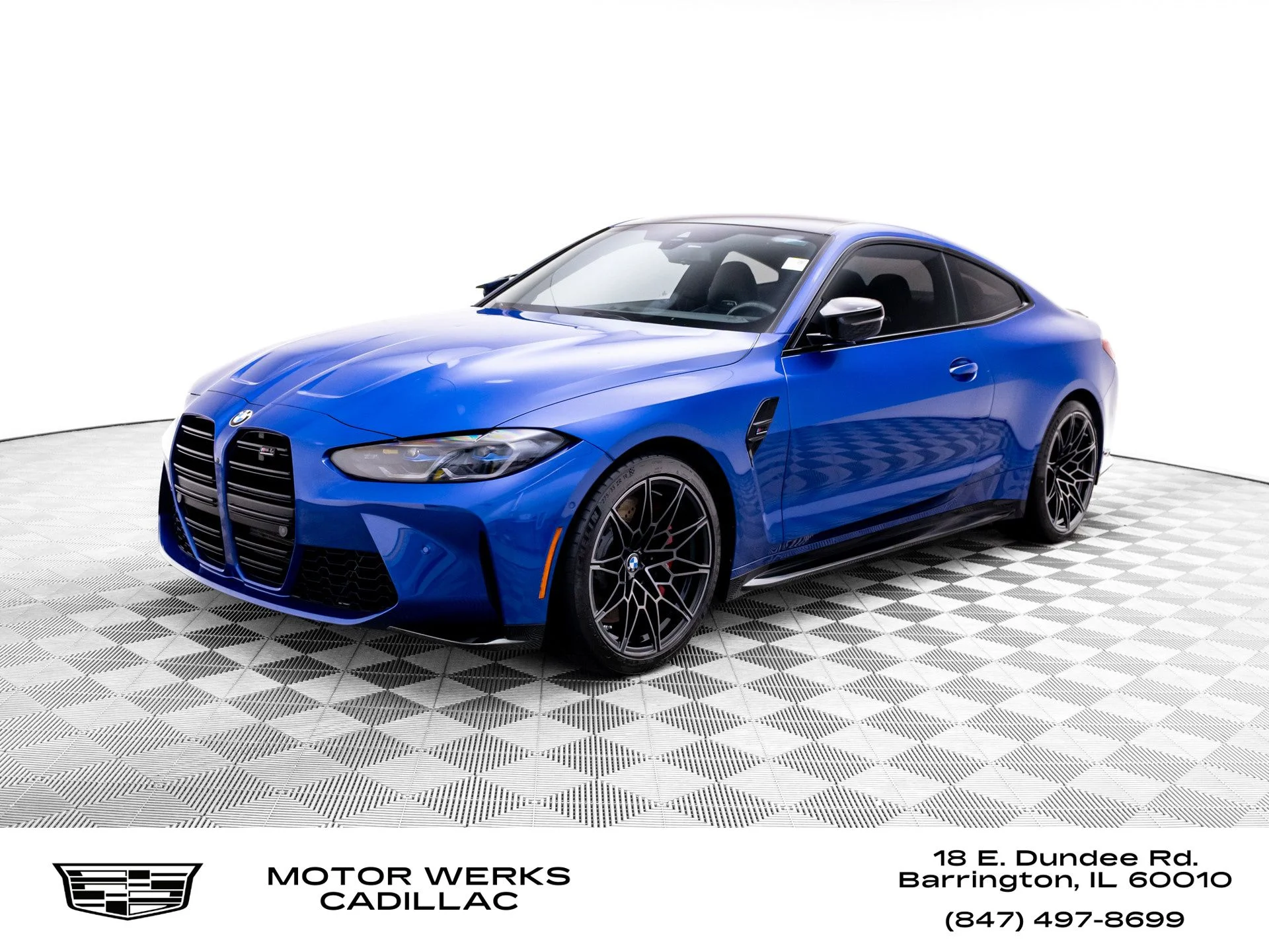 Used 2024 Blue BMW Competition image 1