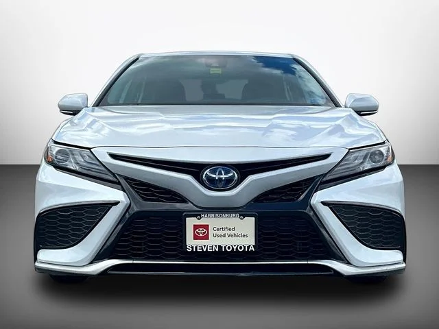 Certified Used 2021 Beige Toyota XSE image 2
