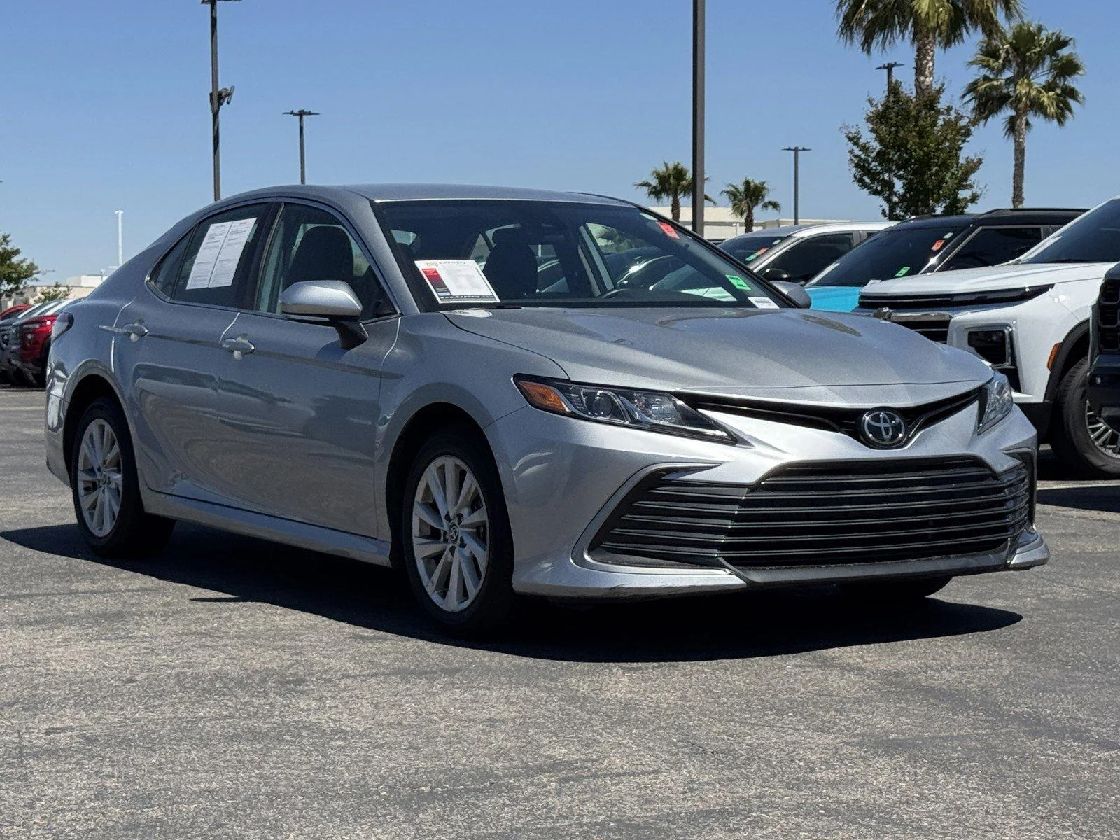 Used 2024 Celestial Silver Toyota LE image 1