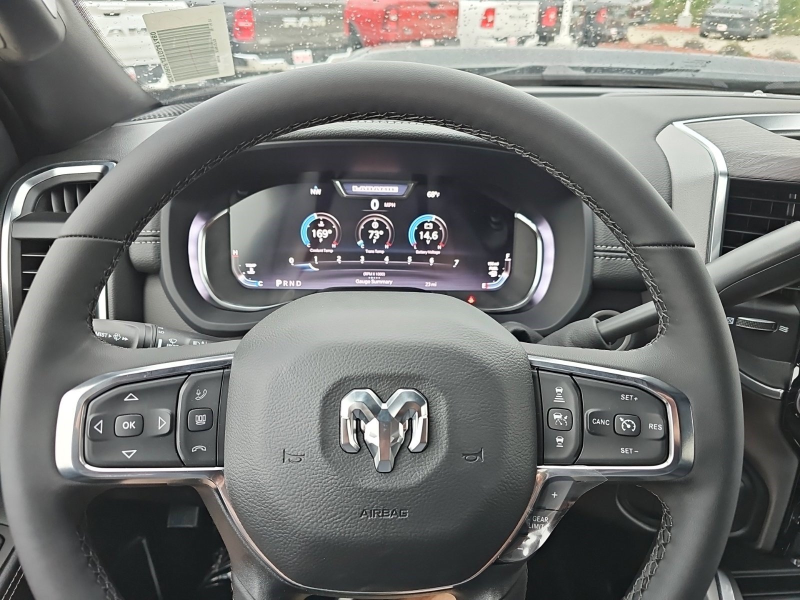 New 2026 Diamond Black Crystal Pearlcoat Ram Laramie image 20