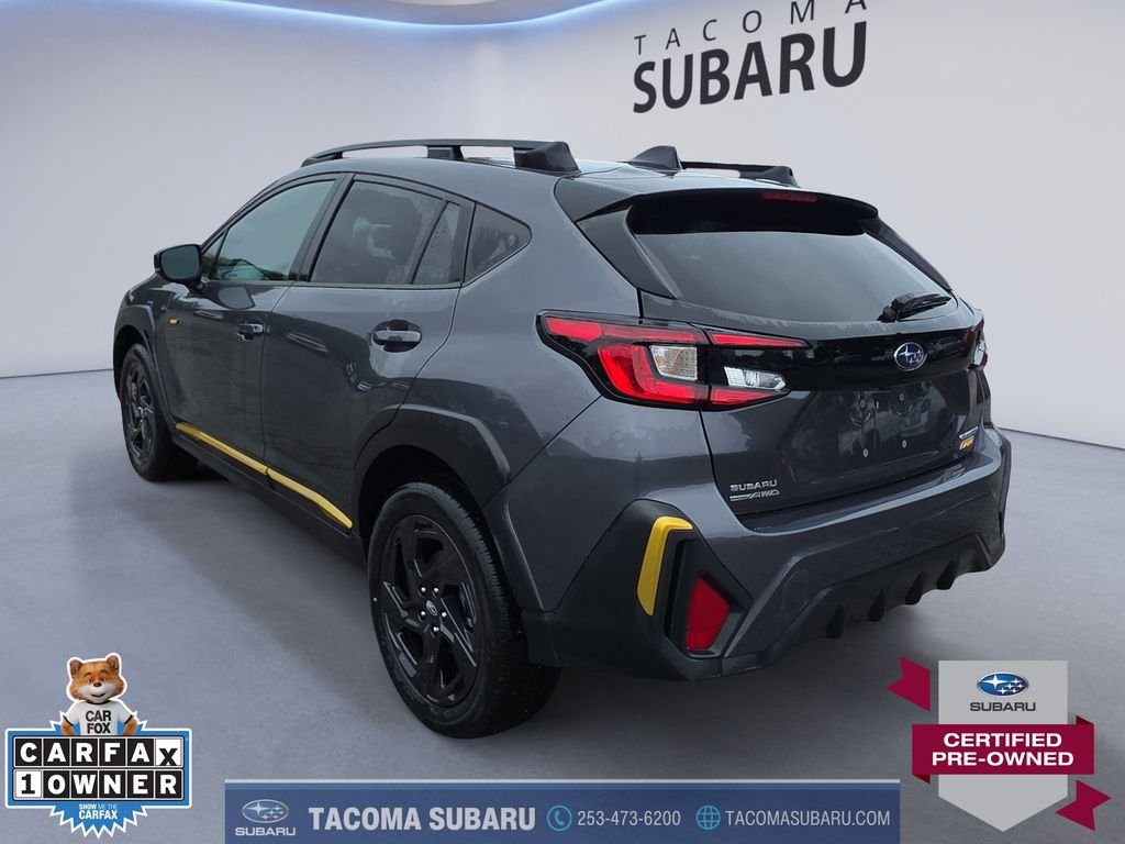 Certified Used 2025 Gray Subaru Sport image 3