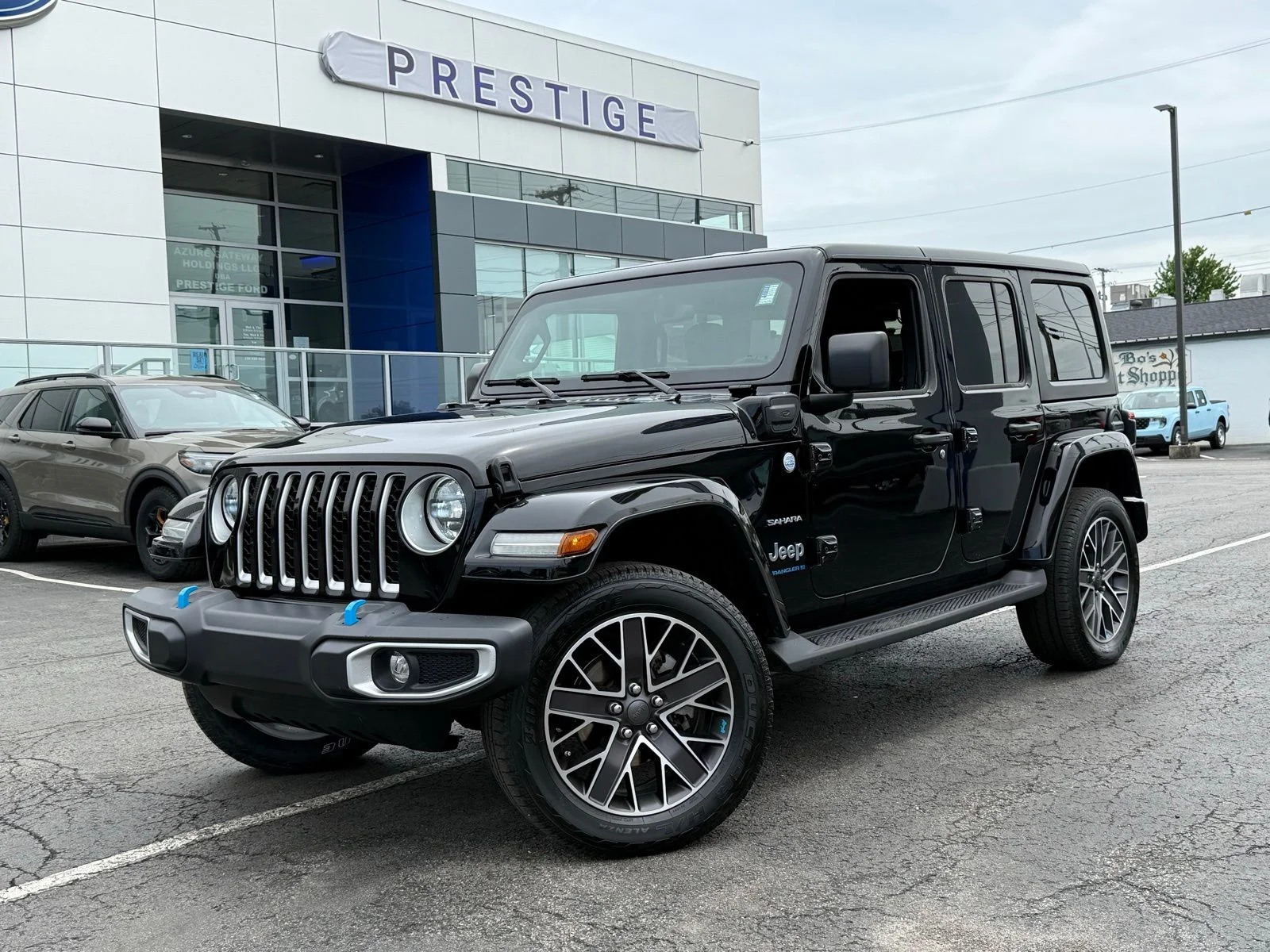 Used 2023 Black Clearcoat Jeep Sahara 4xe image 18