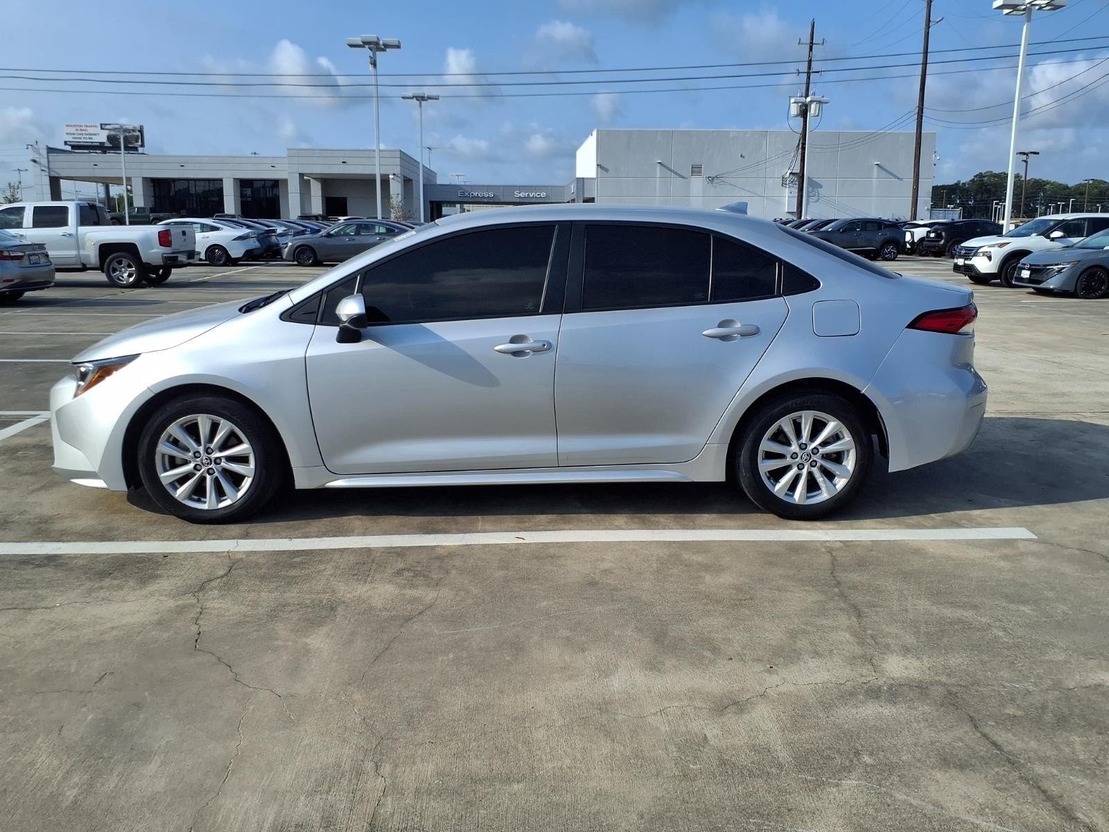 2023 Toyota Corolla LE Silver at Delta Auto Alliance