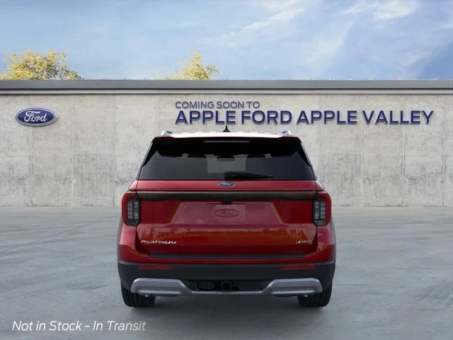 New 2026 Red Metallic Ford Platinum image 5