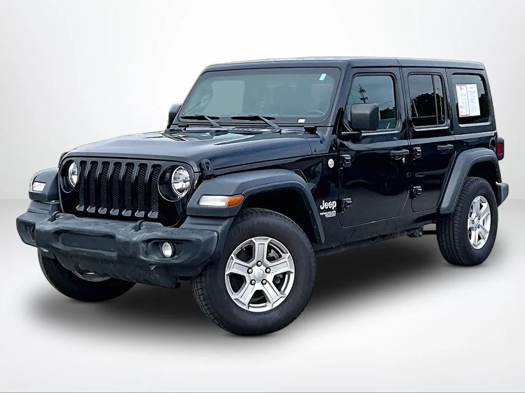 Used 2018 Black Jeep Unlimited Sport S image 2