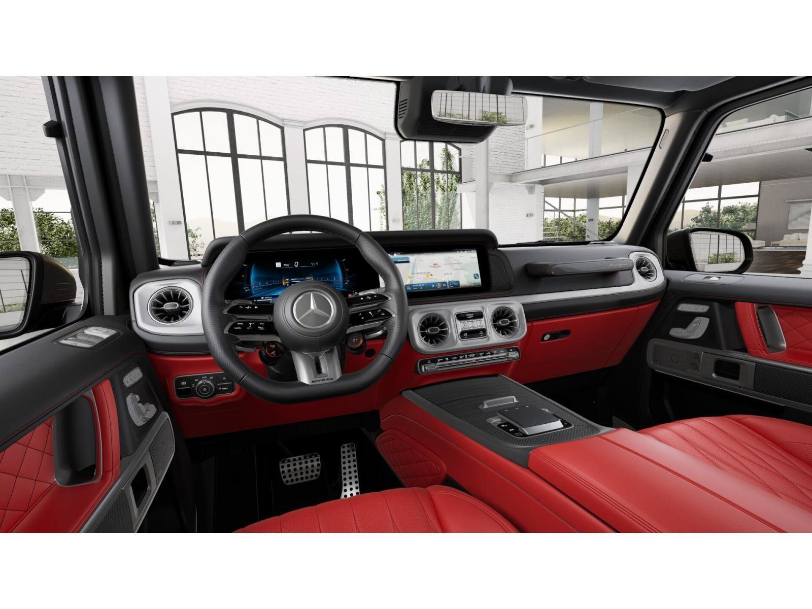 New 2027 MANUFAKTUR Moonlight White Magno Mercedes-Benz G 63 AMG® image 3