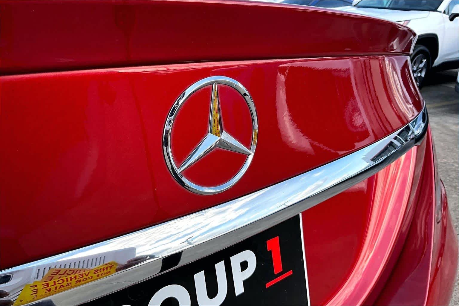 Used 2017 designo Cardinal Red Metallic Mercedes-Benz C 300 image 10