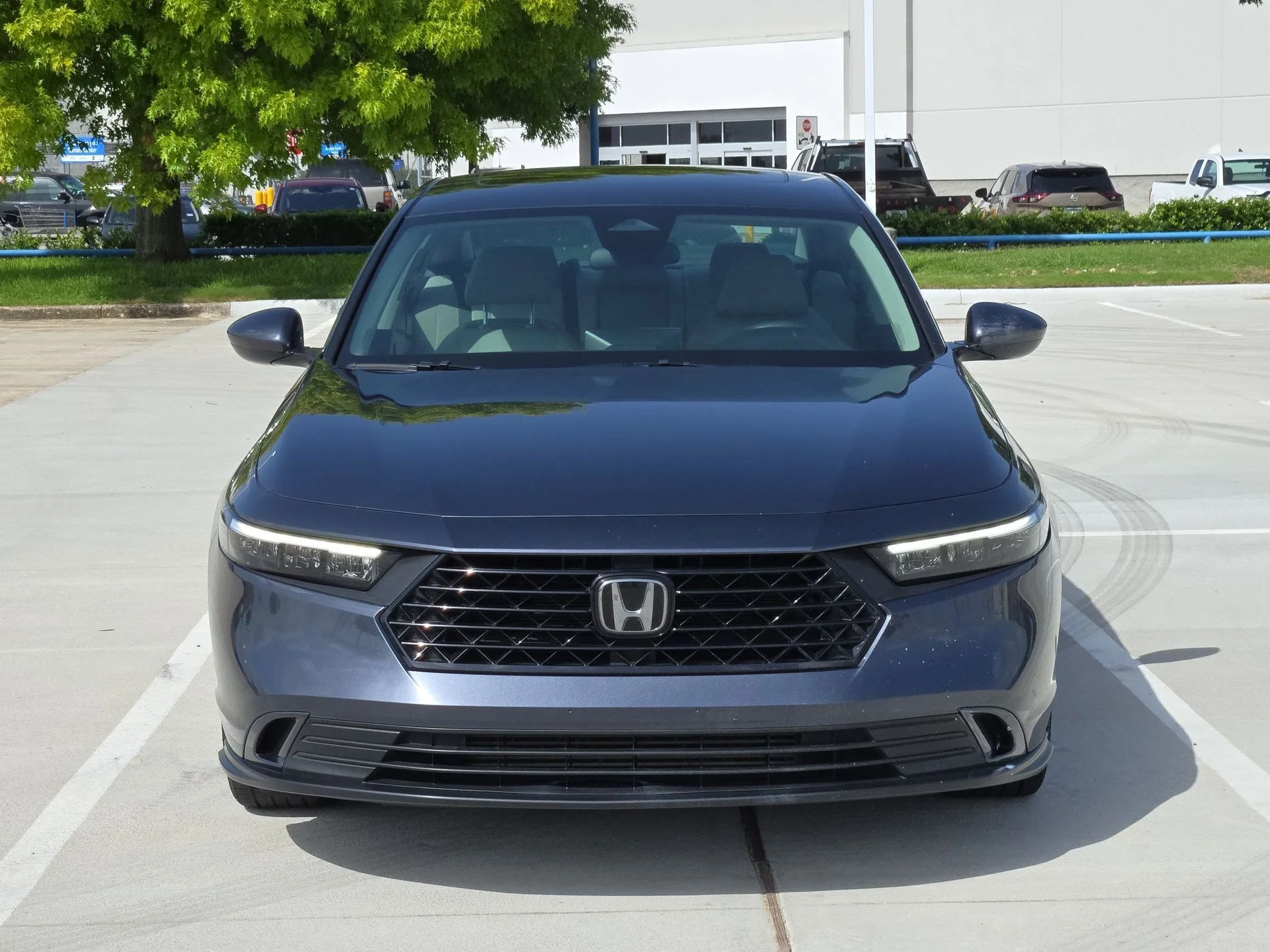 Certified Used 2024 Canyon River Blue Metallic Honda EX image 8