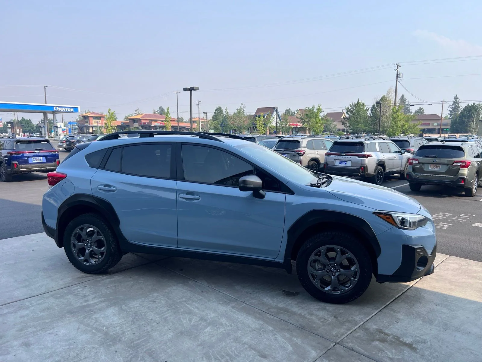Used 2021 Khaki Subaru Sport image 4