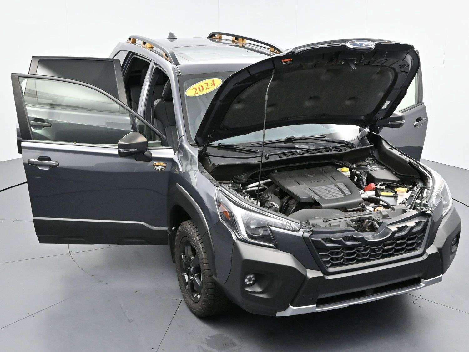 Used 2024 Magnetite Gray Metallic Subaru Wilderness image 47