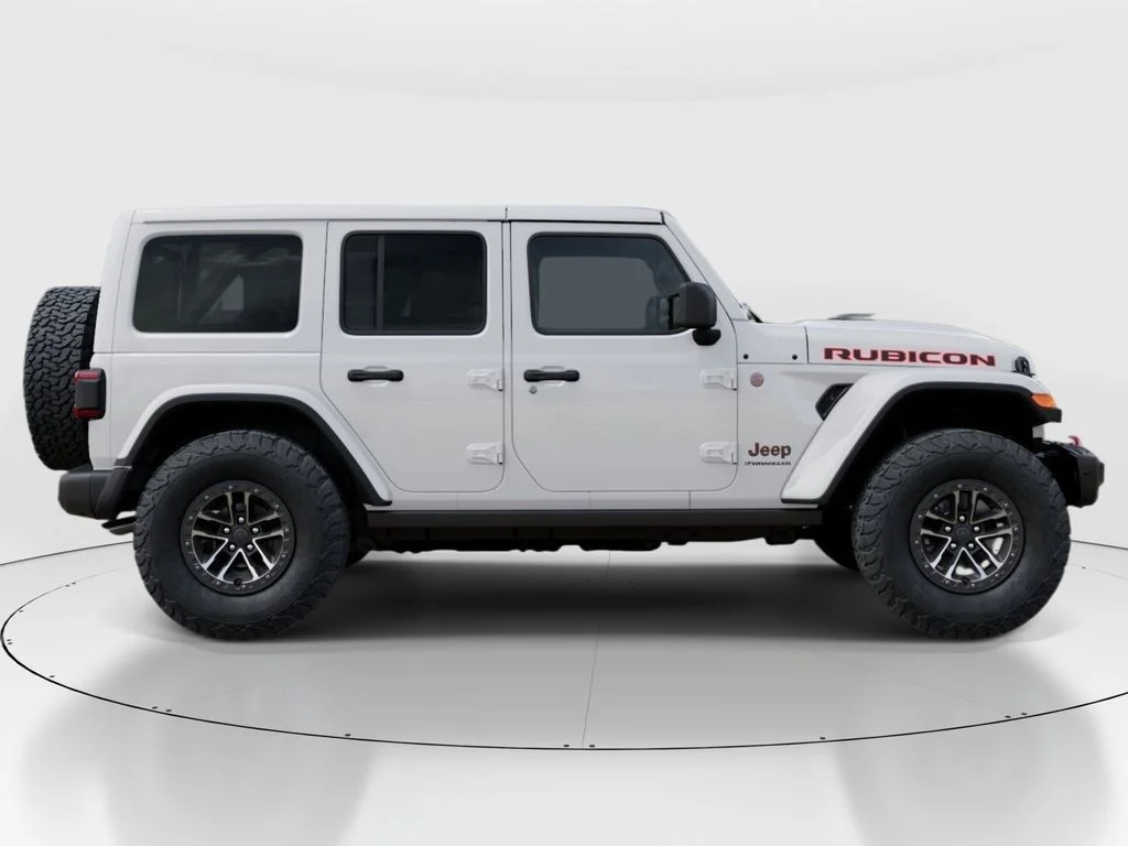 New 2026 Bright White Clear-Coat Exterior Paint Jeep Rubicon X image 23