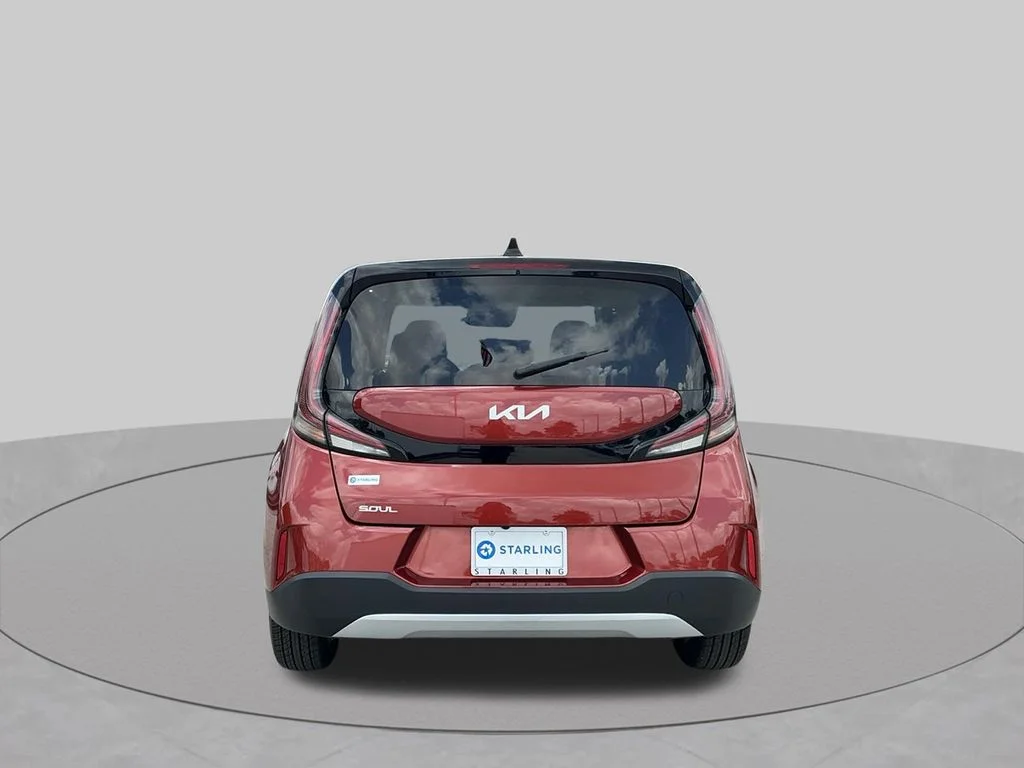 Used 2024 Orange Kia LX image 8