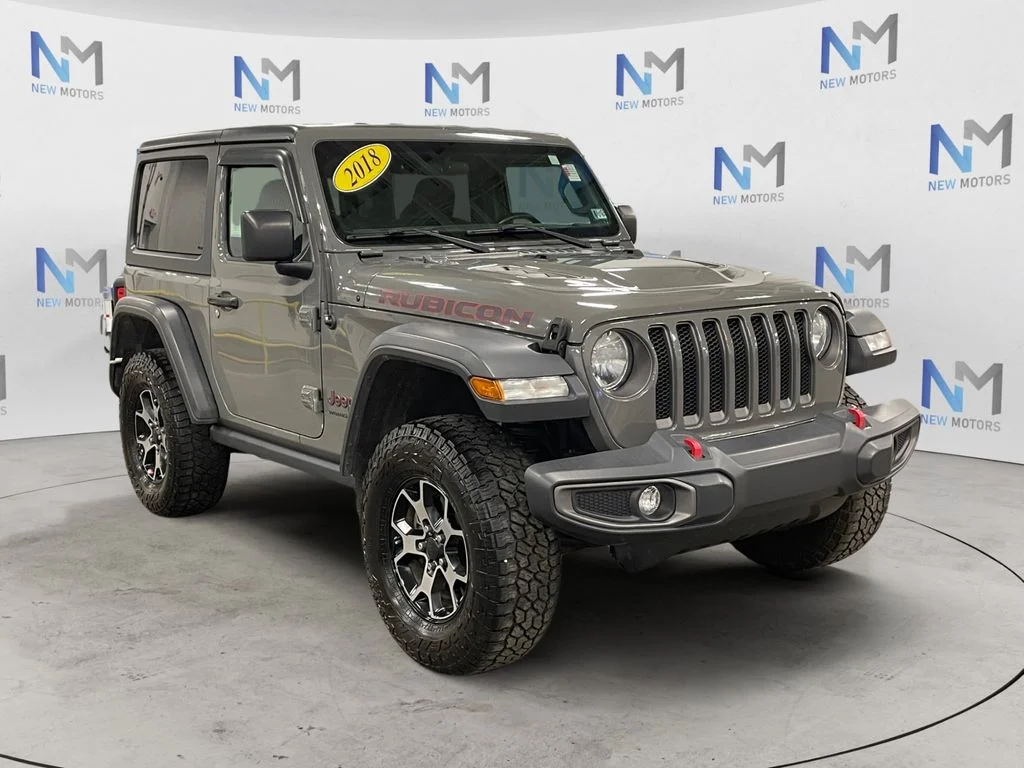 Used 2018 Gray Clearcoat Jeep Rubicon image 7