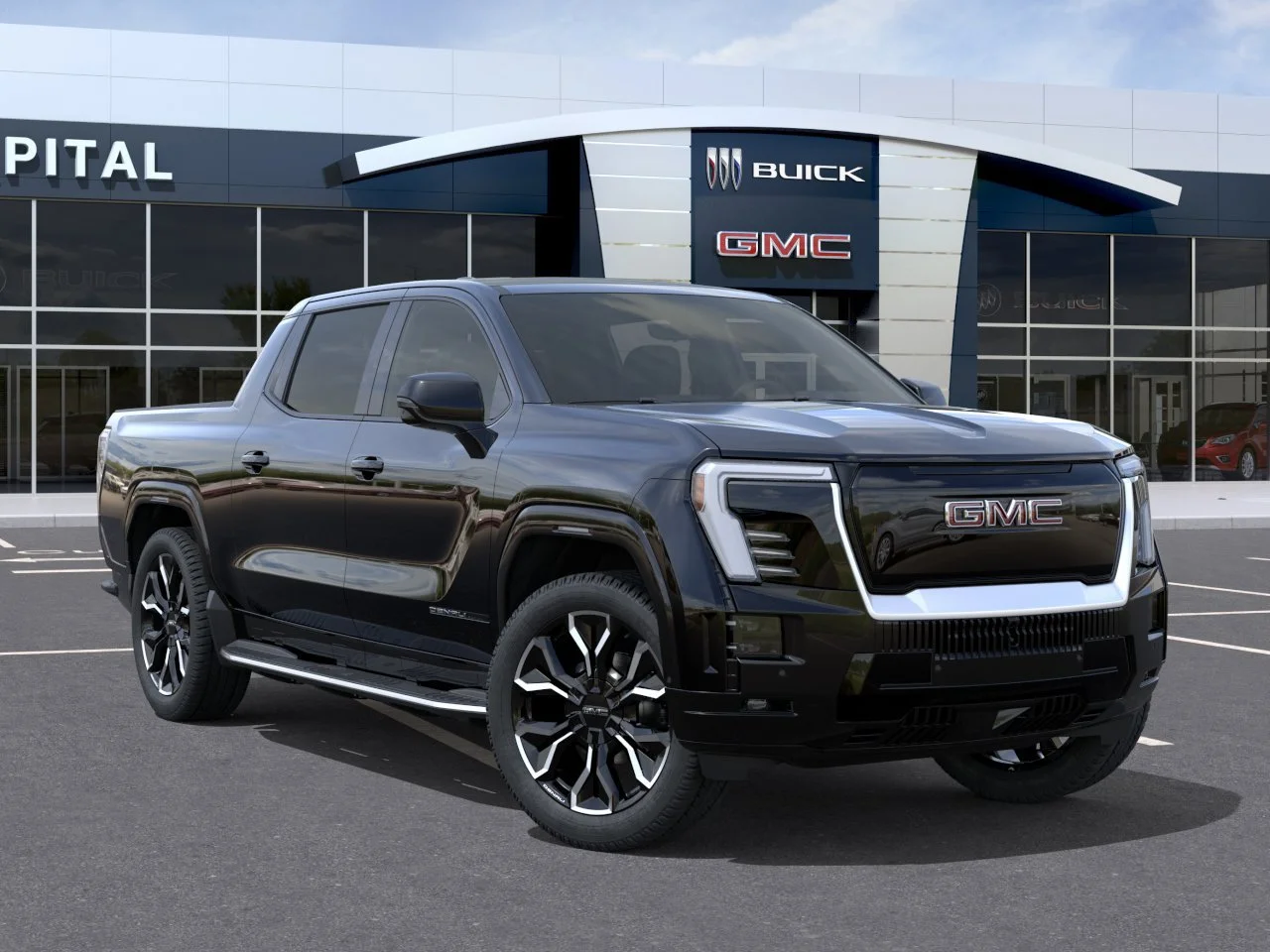 New 2026 ONYX BLACK GMC Max Range Denali image 7