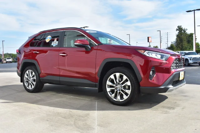 Used 2021 Red Toyota Limited image 4