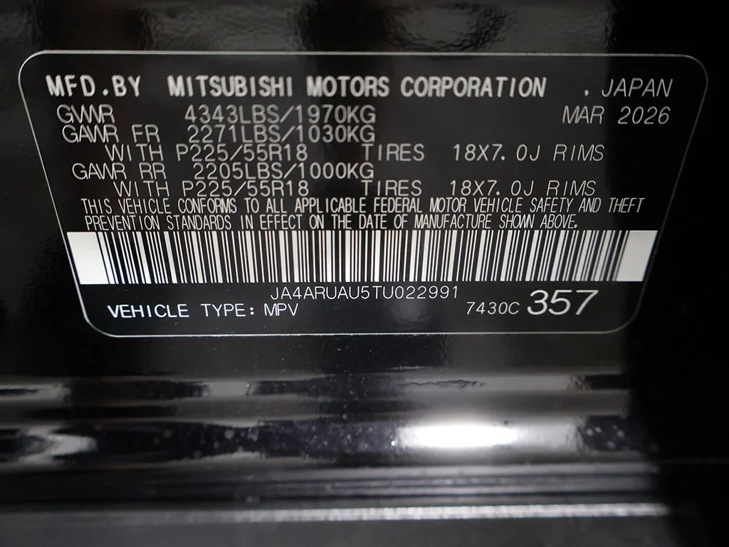 New 2026 Black Mitsubishi 2.0 SE image 45