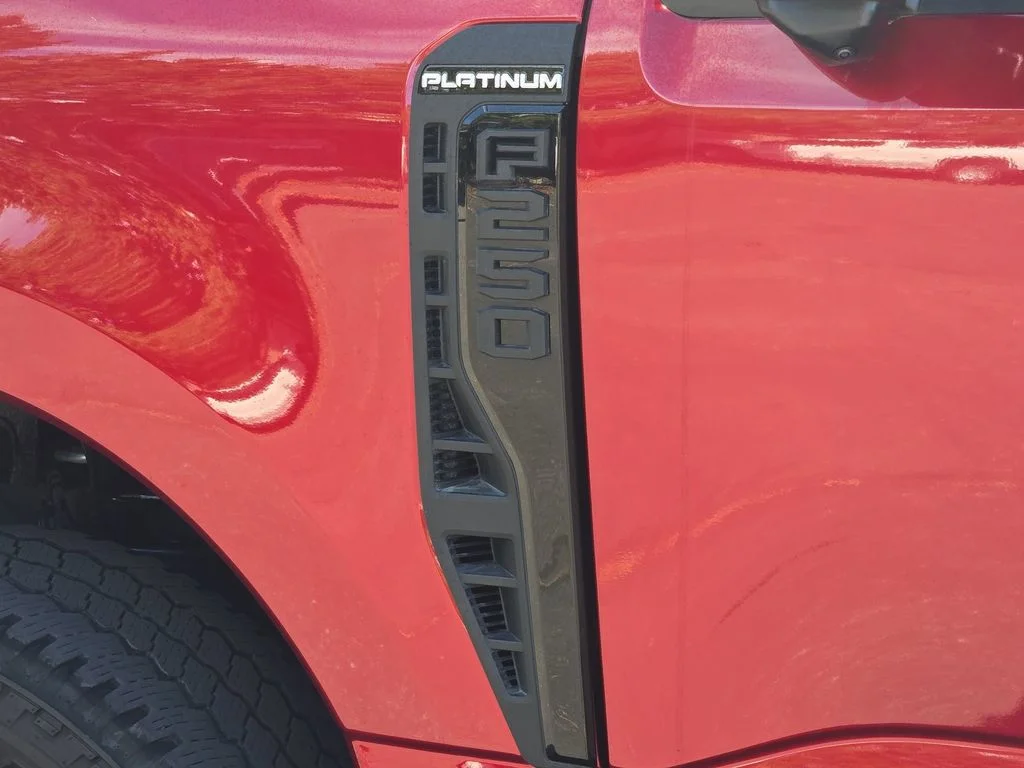 Used 2025 Red Ford Platinum image 21