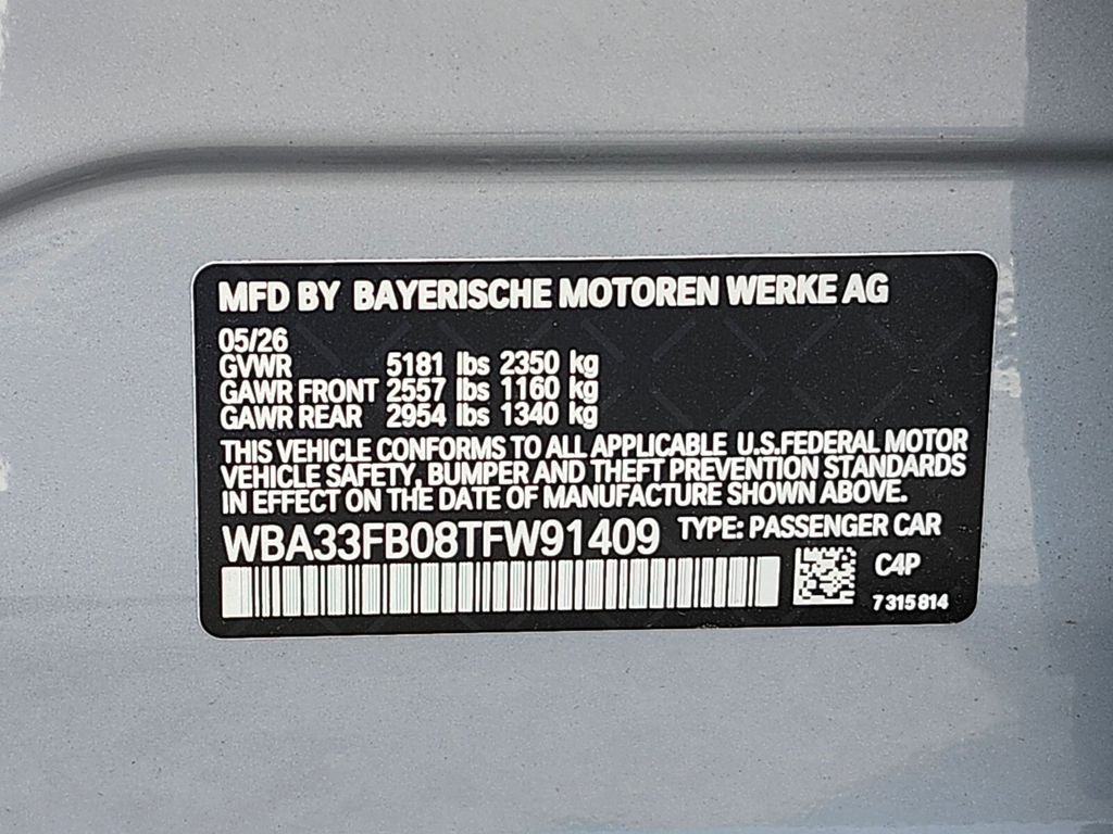 New 2026 Gray BMW 430i xDrive Gran Coupe image 35