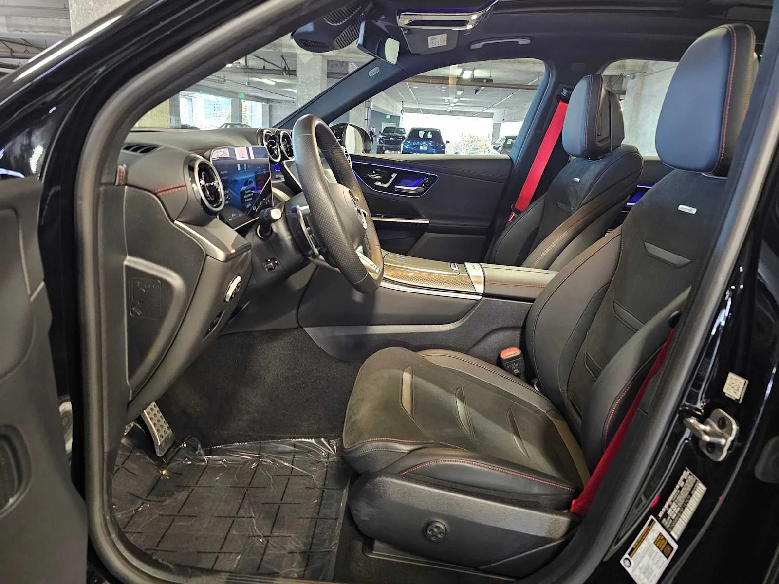 Used 2024 Obsidian Black Metallic Mercedes-Benz AMG® GLC 43 image 21
