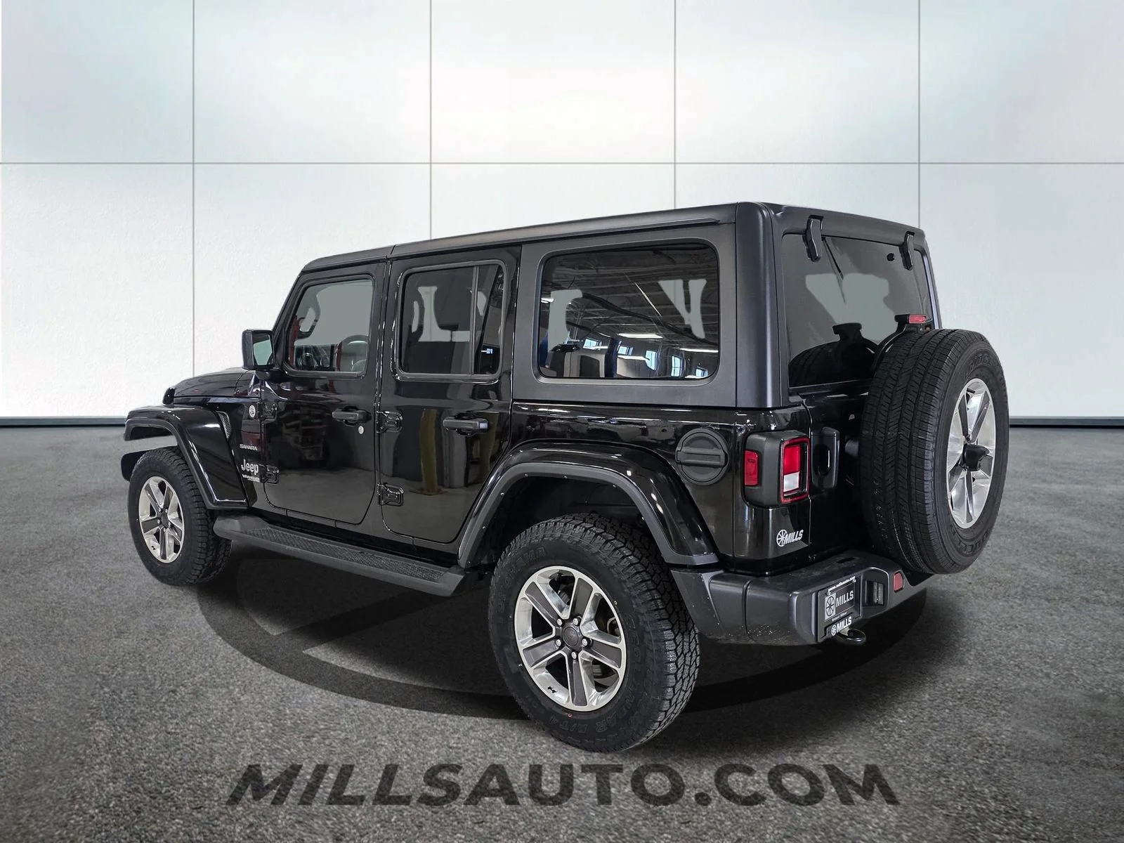 Certified Used 2021 Black Jeep Unlimited Sahara image 4