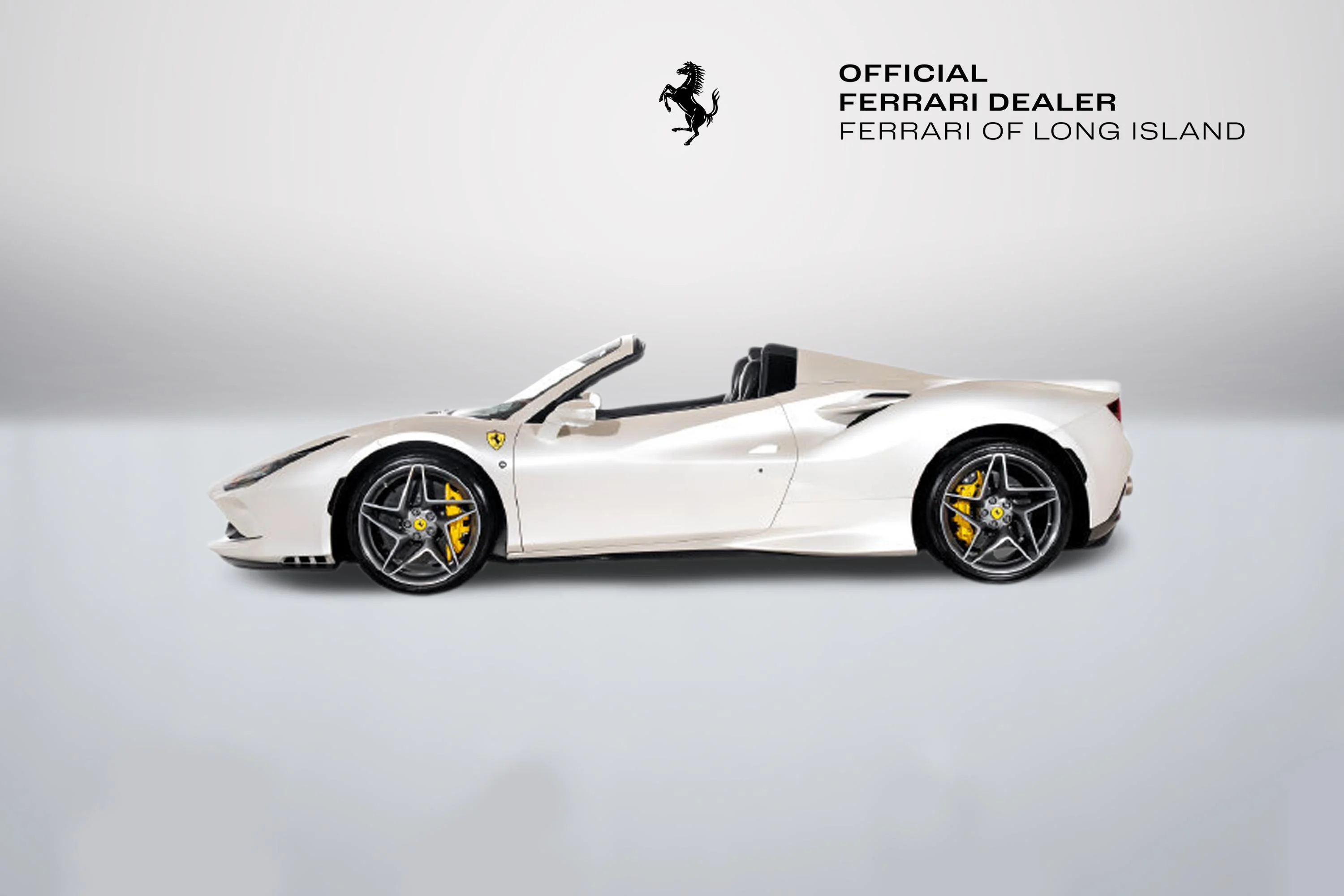 Certified Used 2021 Bianco Fuji Ferrari  image 3