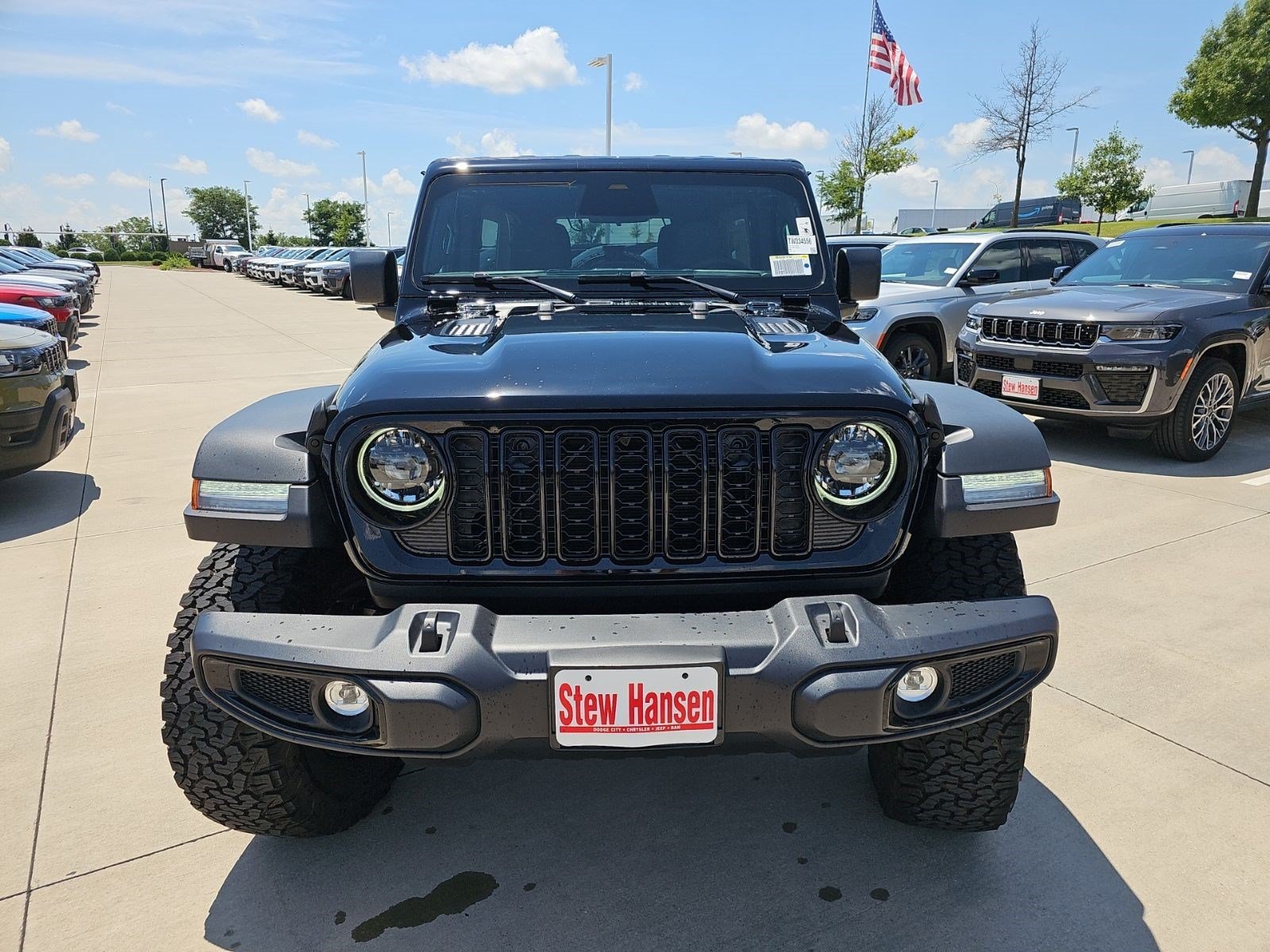 New 2026 Black Clearcoat Jeep Willys image 8