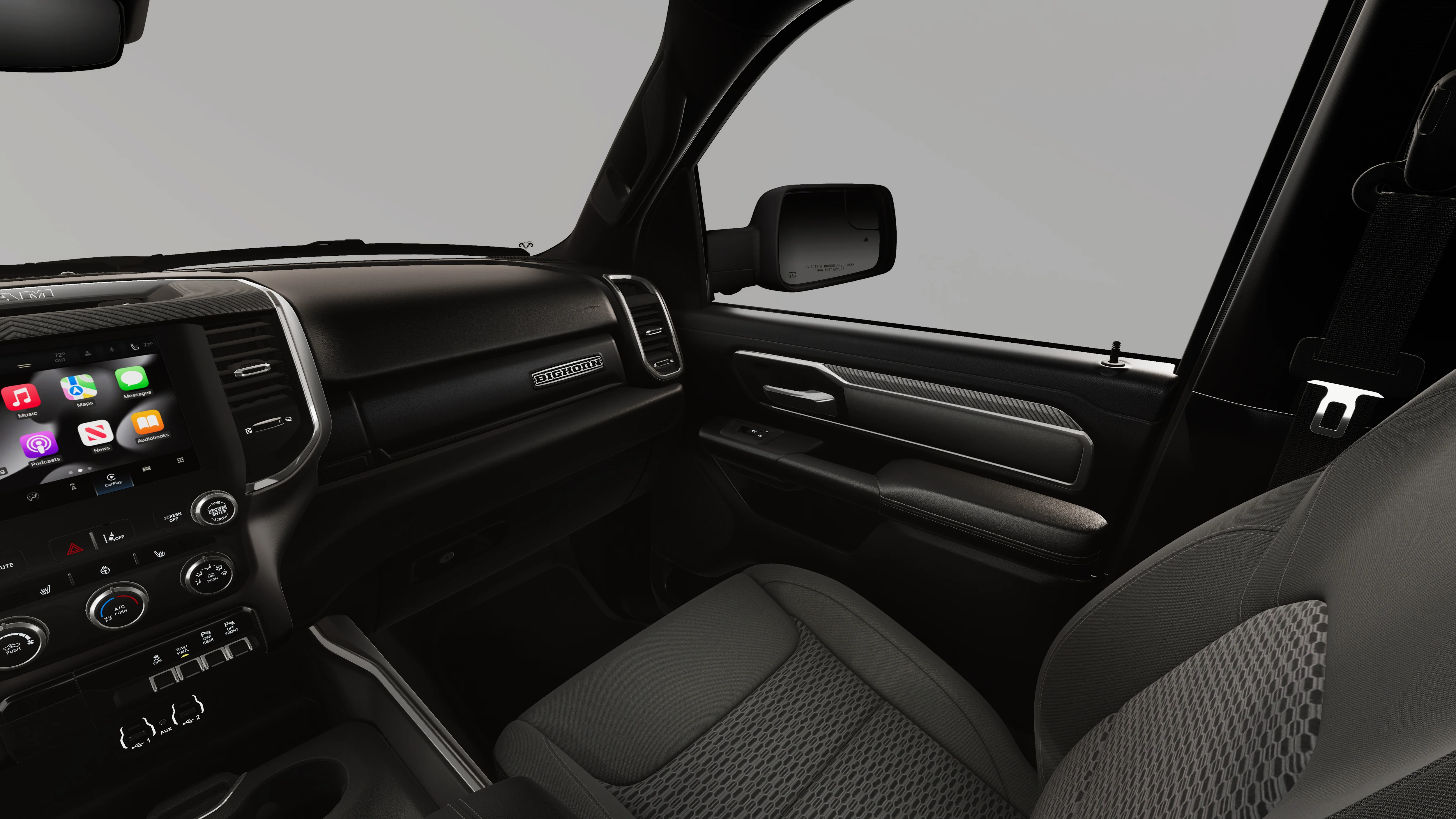 New 2026 Granite Crystal Metallic Clear-Coat Exterior Paint RAM BIG HORN image 19
