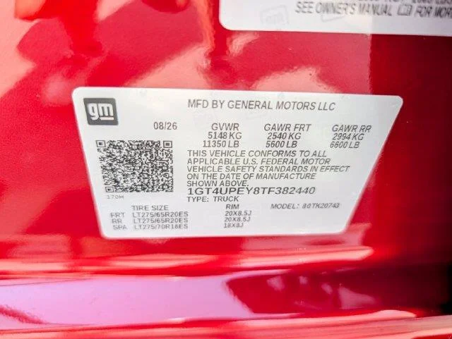 New 2026 Volcanic Red Tintcoat GMC AT4 image 30