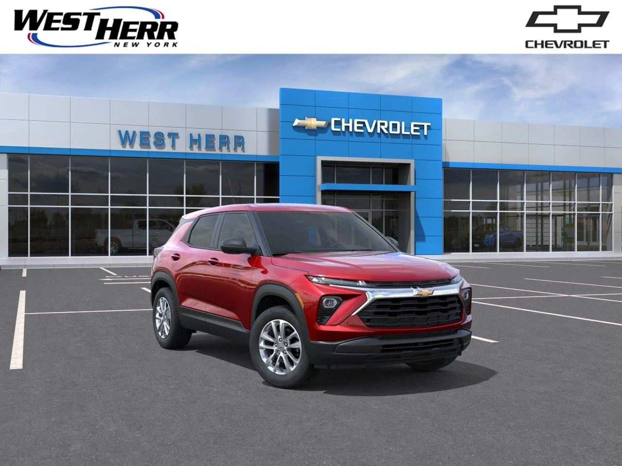 New 2026 Apex Red Chevrolet LS image 1