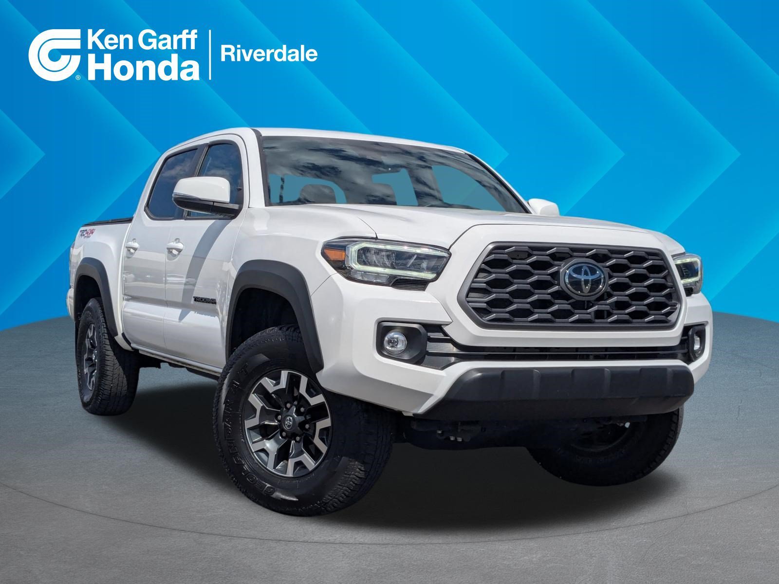 Used 2022 White Toyota TRD Off Road image 1