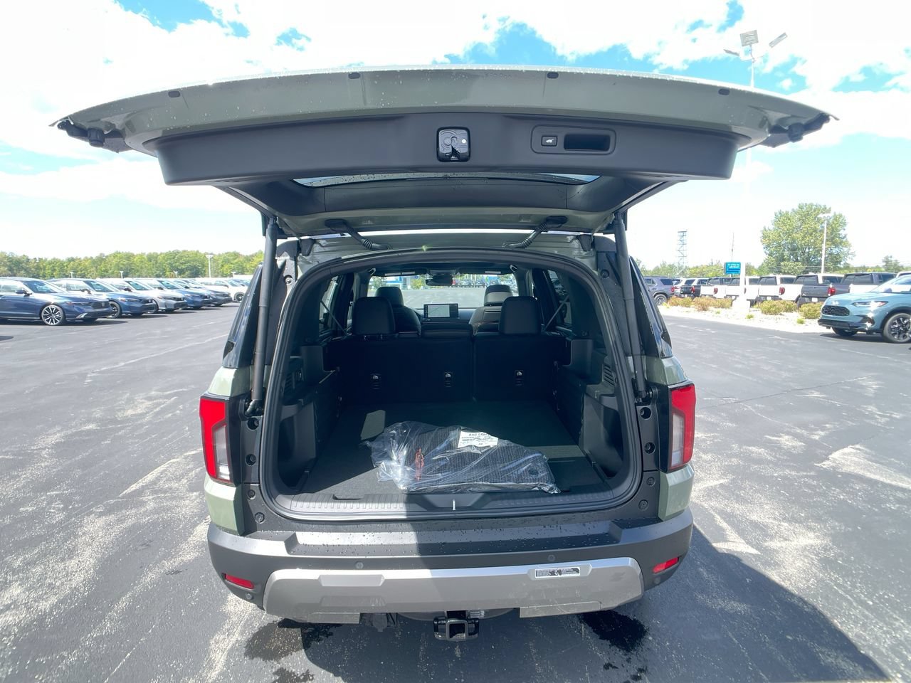 New 2026 Ash Green Metallic Honda TrailSport Blackout Elite image 26