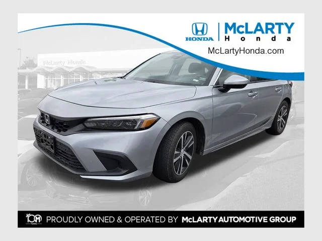 Certified Used 2023 Lunar Silver Metallic Honda LX image 1
