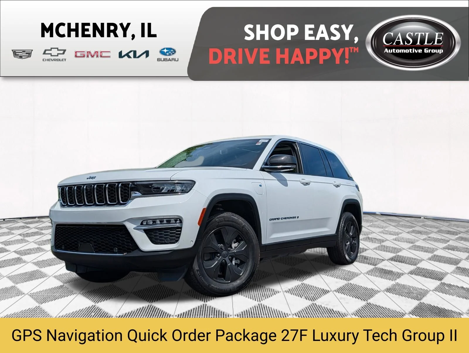 Used 2022 White Jeep 4xe image 1