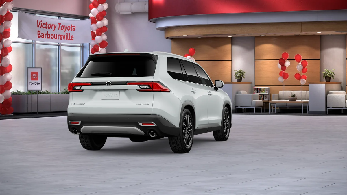 New 2026 Wind Chill Pearl Toyota Hybrid MAX Platinum image 8