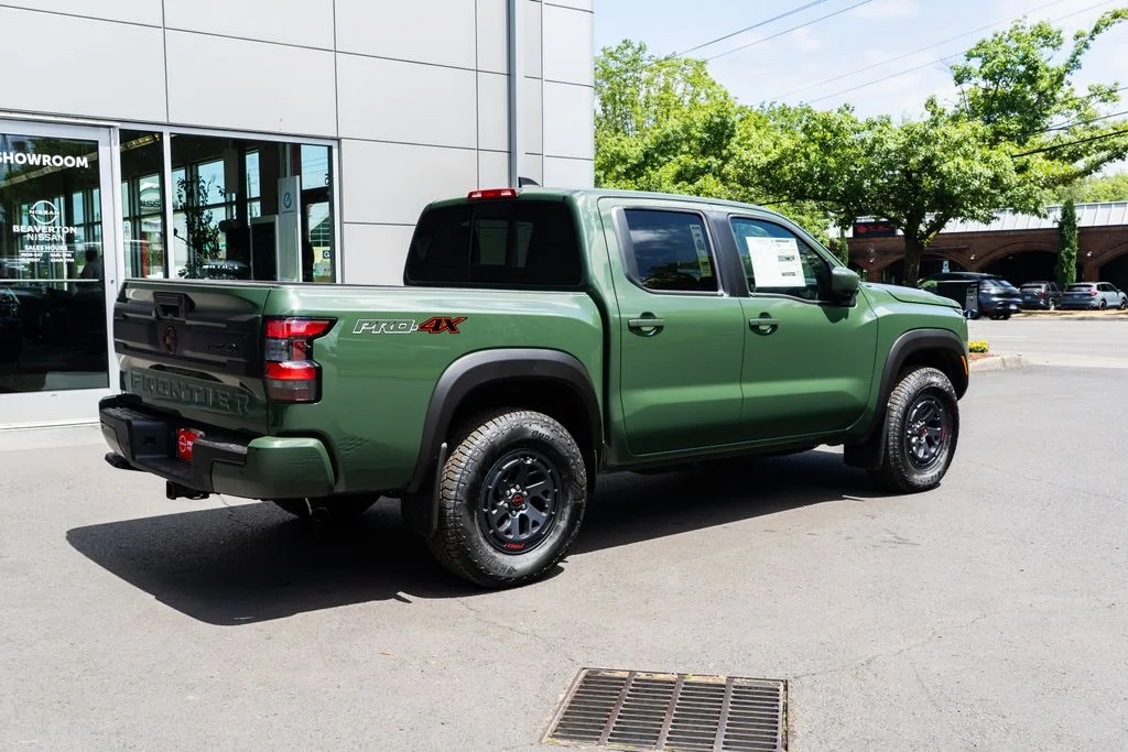 New 2026 Tactical Green Metallic Nissan Crew Cab PRO-4X® image 6