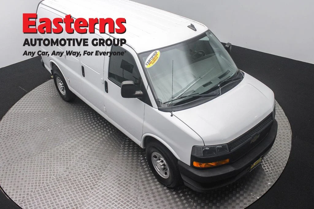 Used 2019 White Chevrolet Work Van image 3